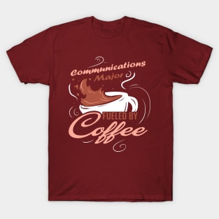 Communications majors love coffee T-Shirt